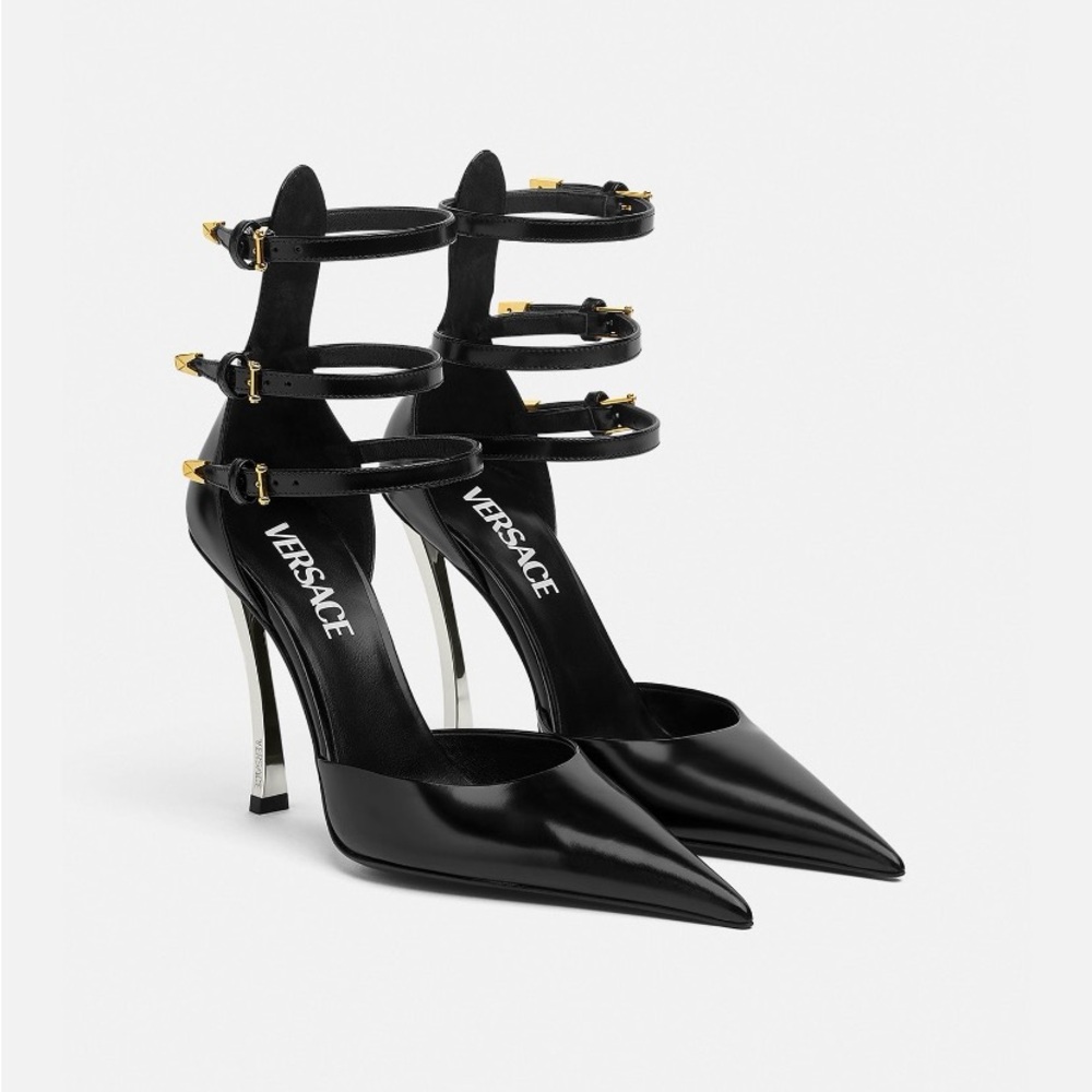 BNWT Versace Vitello Heels!